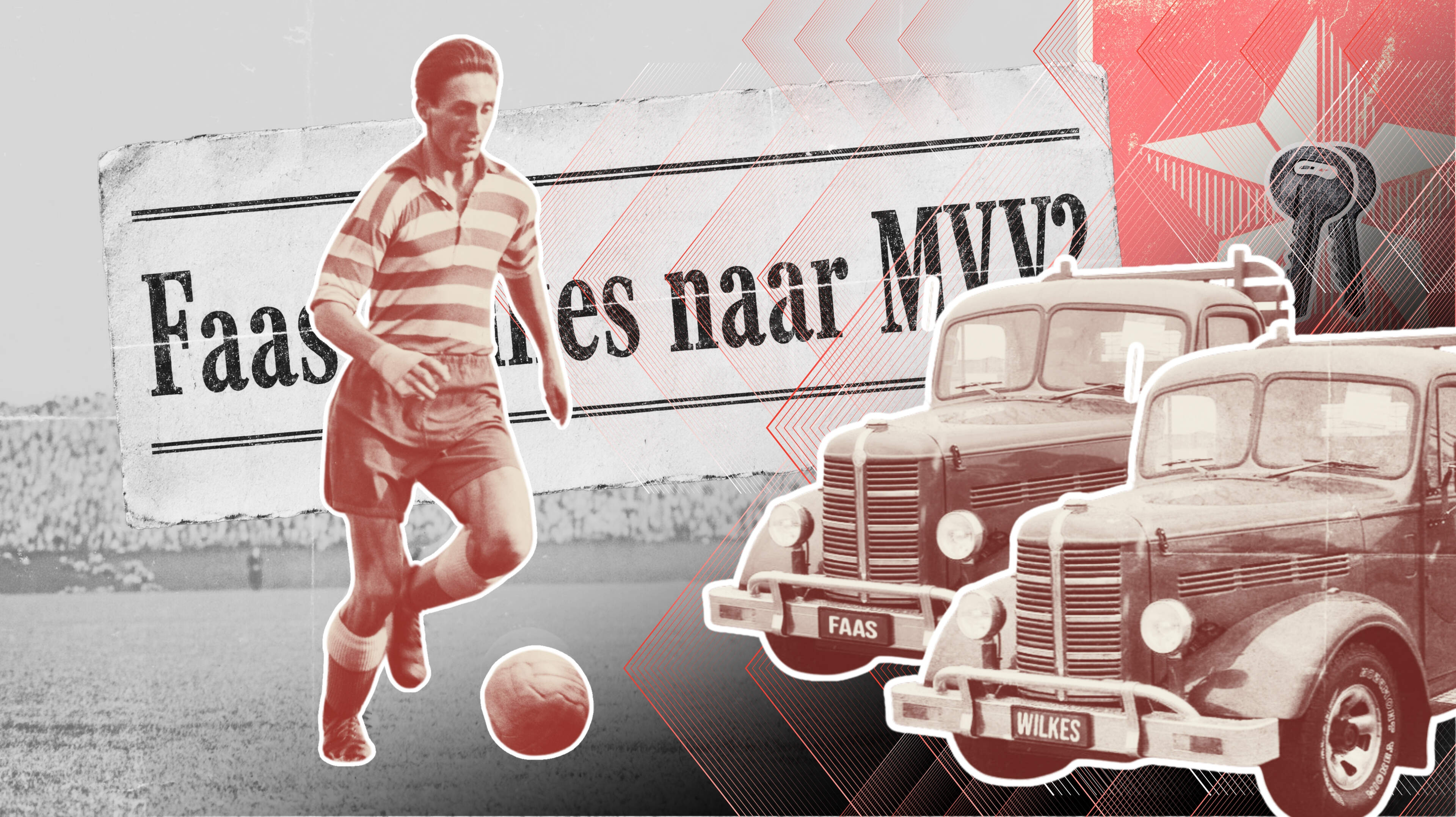 MVV lokte 80 jaar geleden Faas Wilkes naar Maastricht met twee vrachtwagens, maar bond blokkeerde overstap: ’Een grote zwijnerij’